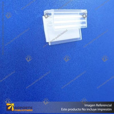 SOPORTE GRAFICA ADHESIVO 38*18 MM ESPESOR GRAFICA 1.5 MM